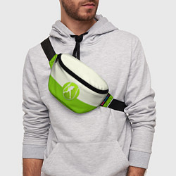 Поясная сумка Символ теннисиста, цвет: 3D-принт — фото 2