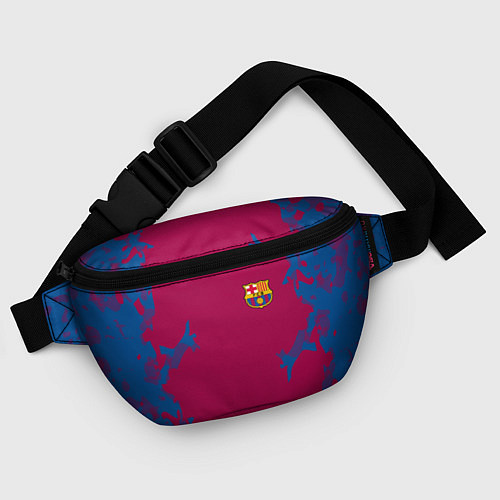 Поясная сумка FC Barcelona: Purple Original / 3D-принт – фото 4