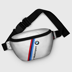 Поясная сумка BMW Motorsport: White Carbon, цвет: 3D-принт — фото 2