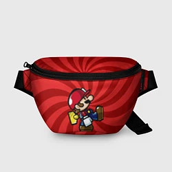 Поясная сумка Super Mario: Red Illusion, цвет: 3D-принт
