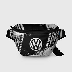 Поясная сумка Volkswagen: Black Spray, цвет: 3D-принт