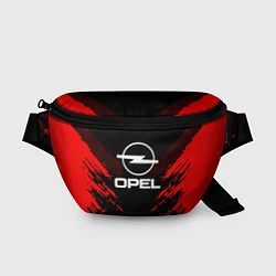 Поясная сумка Opel: Red Anger, цвет: 3D-принт