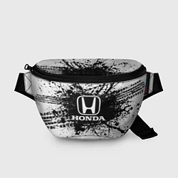 Поясная сумка Honda: Black Spray, цвет: 3D-принт