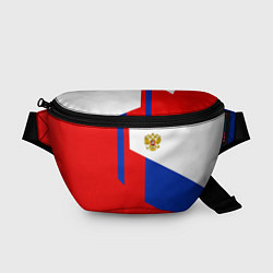 Поясная сумка Russia: Geometry Tricolor
