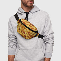Поясная сумка Картофель фри, цвет: 3D-принт — фото 2