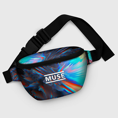 Поясная сумка Muse: Colour Abstract / 3D-принт – фото 4