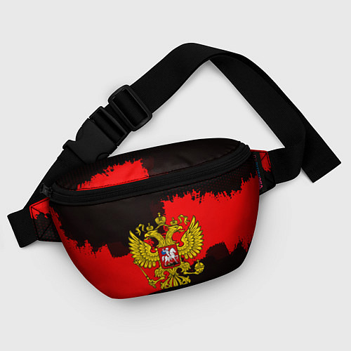 Поясная сумка Russia: Red Collection / 3D-принт – фото 4