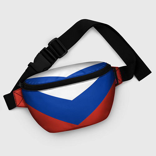 Поясная сумка Российский триколор / 3D-принт – фото 4