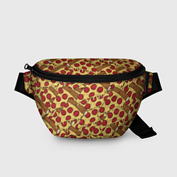 Поясная сумка Любитель пиццы, цвет: 3D-принт