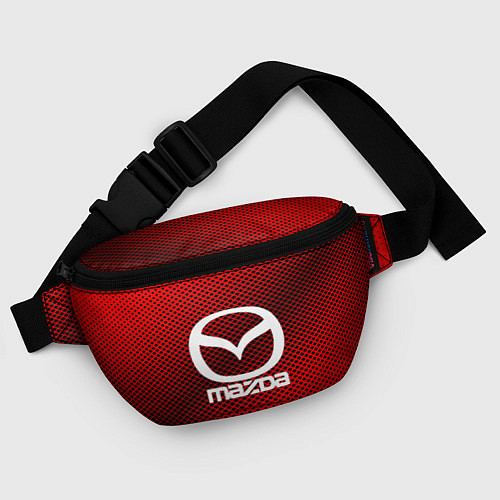Поясная сумка Mazda: Red Carbon / 3D-принт – фото 4