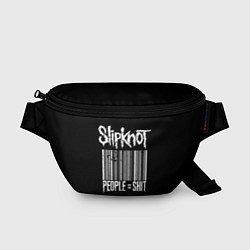 Поясная сумка Slipknot: People Shit цвета 3D-принт — фото 1