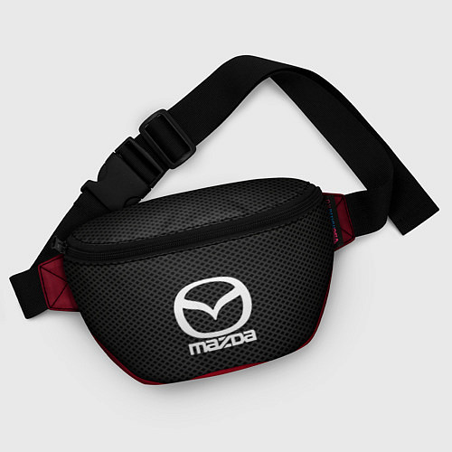 Поясная сумка Mazda: Grey Carbon / 3D-принт – фото 4