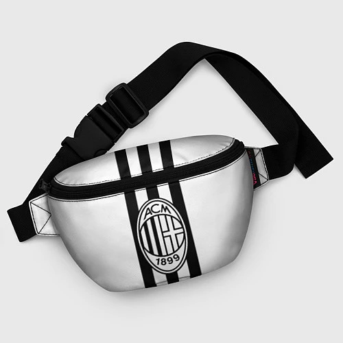 Поясная сумка AC Milan: Black & White / 3D-принт – фото 4