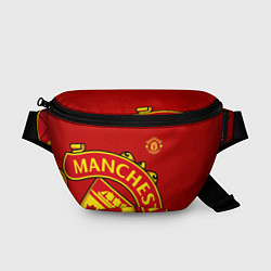 Поясная сумка FC Man United: Red Exclusive, цвет: 3D-принт