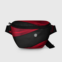 Поясная сумка Volkswagen: Red Sport, цвет: 3D-принт