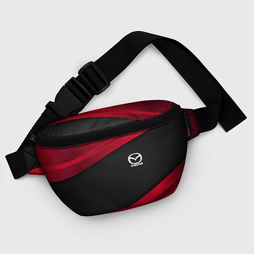 Поясная сумка Mazda: Red Sport / 3D-принт – фото 4