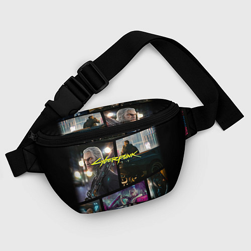 Поясная сумка Cyberpunk 2077: Stories / 3D-принт – фото 4