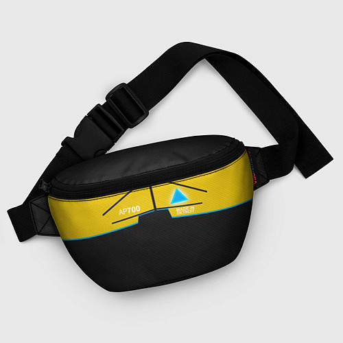 Поясная сумка Detroit: AP700 Yellow & Black / 3D-принт – фото 4
