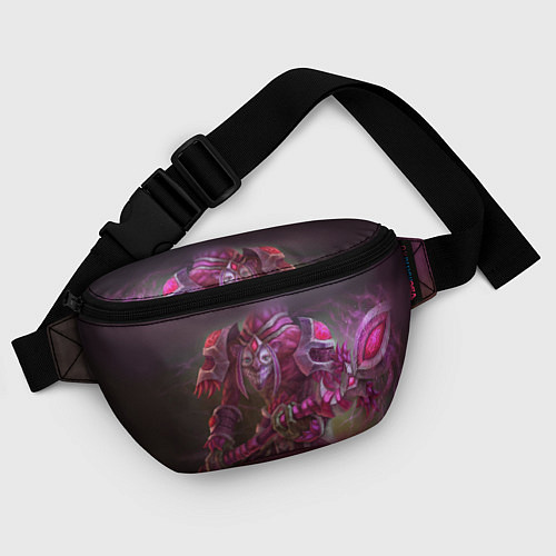 Поясная сумка Dazzle: Purple Witch / 3D-принт – фото 4