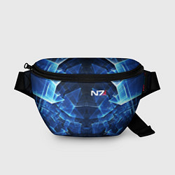 Поясная сумка Mass Effect: Blue Armor N7, цвет: 3D-принт
