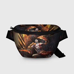 Поясная сумка Кратос в ярости, цвет: 3D-принт