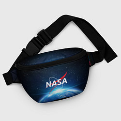 Поясная сумка NASA: Sunrise Earth, цвет: 3D-принт — фото 2