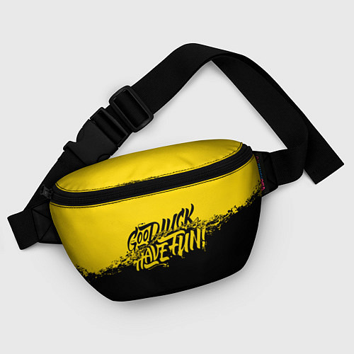 Поясная сумка GLHF: Yellow Style / 3D-принт – фото 4