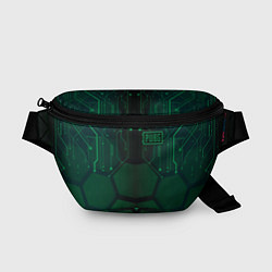 Поясная сумка PUBG: Green Guard, цвет: 3D-принт