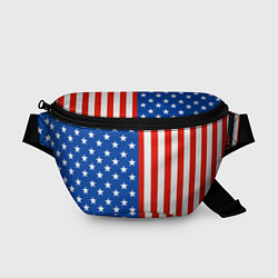 Поясная сумка American Patriot, цвет: 3D-принт