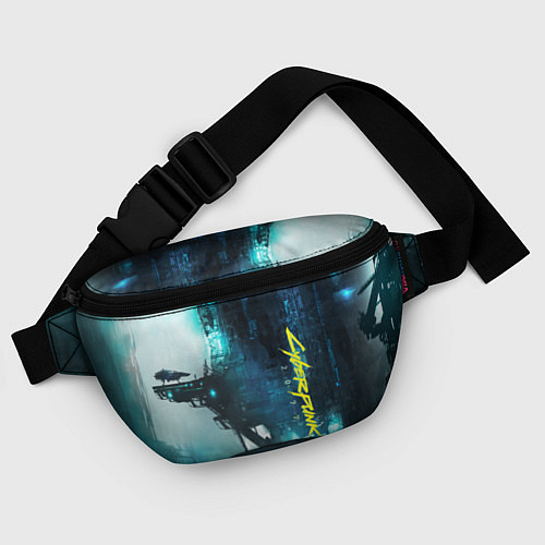 Поясная сумка Cyberpunk 2077: Techno / 3D-принт – фото 4