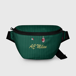 Поясная сумка AC Milan: Green Form, цвет: 3D-принт
