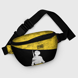 Поясная сумка PUBG: Yellow Grunge, цвет: 3D-принт — фото 2