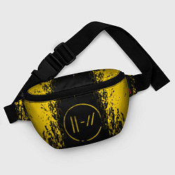 Поясная сумка 21 Pilots: Yellow & Black, цвет: 3D-принт — фото 2