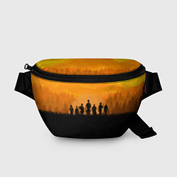 Поясная сумка Red Dead Redemption: Orange Sun, цвет: 3D-принт
