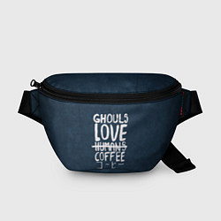 Поясная сумка Ghouls Love Coffee