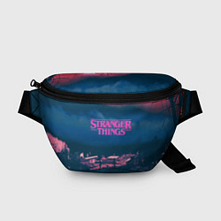 Поясная сумка Stranger Things: Pink Heaven, цвет: 3D-принт