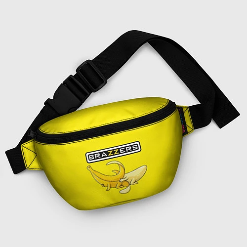 Поясная сумка Brazzers: Yellow Banana / 3D-принт – фото 4