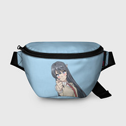 Поясная сумка Seishun Buta, цвет: 3D-принт