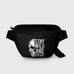 Поясная сумка Stay wild and free