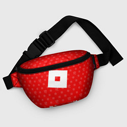 Поясная сумка ROBLOX: Red Style, цвет: 3D-принт — фото 2