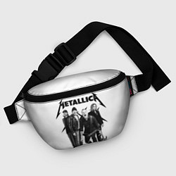 Поясная сумка Metallica, цвет: 3D-принт — фото 2