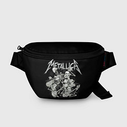 Поясная сумка Metallica: Bones Rock, цвет: 3D-принт