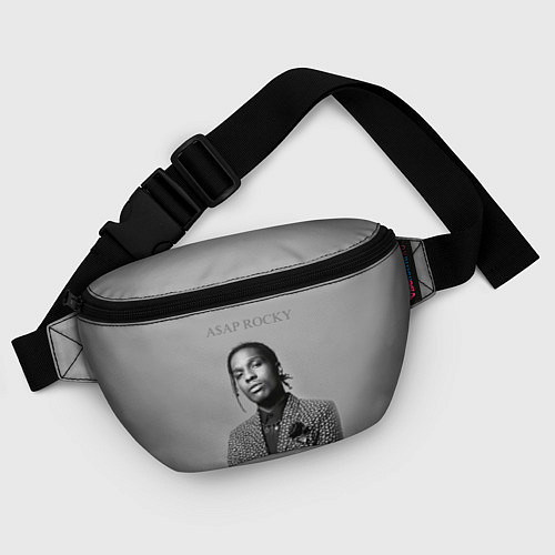Поясная сумка ASAP Rocky: Grey Fashion / 3D-принт – фото 4