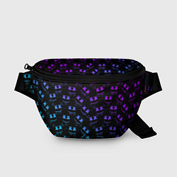 Поясная сумка Marshmello: Dark Neon, цвет: 3D-принт