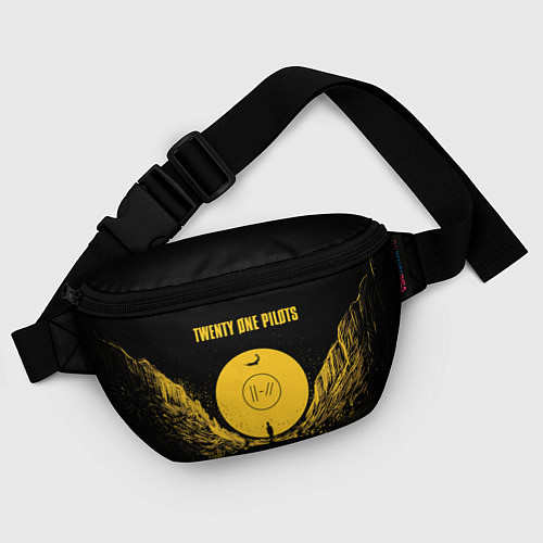 Поясная сумка Twenty One Pilots: Yellow Moon / 3D-принт – фото 4