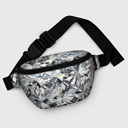 Поясная сумка Бриллиантовое мерцание, цвет: 3D-принт — фото 2