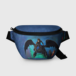 Поясная сумка Как приручить дракона, цвет: 3D-принт