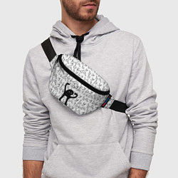 Поясная сумка ЪУЪ СЪУКА, цвет: 3D-принт — фото 2