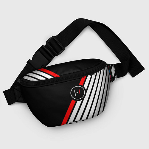 Поясная сумка 21 Pilots: Black Logo / 3D-принт – фото 4