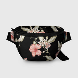 Поясная сумка Красивые Цветочки, цвет: 3D-принт